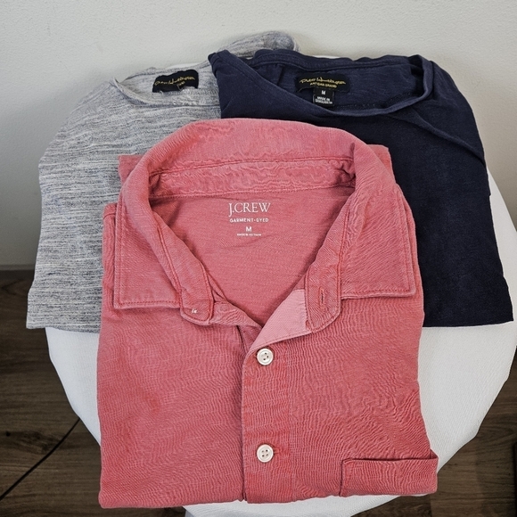 Bundle of 3 Men's Tshirts M J.Crew Pete Huntington - Picture 1 of 4